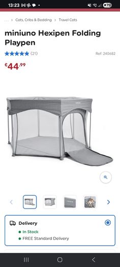 Baby Playpen - Miniuno Folding Playpen