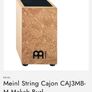 Meinl Cajon w/case Image 5
