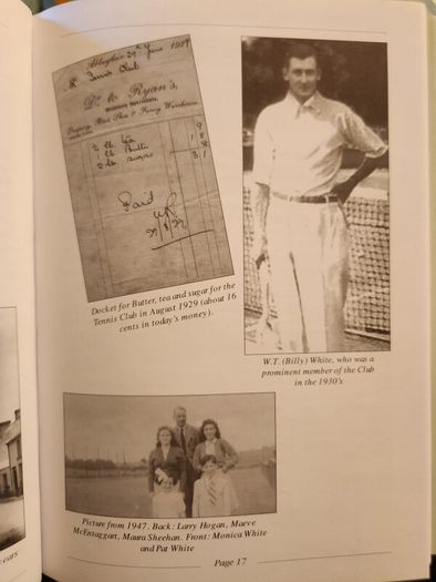 Abbeyleix. It Started in the jelly's Pit. 100 years Of Tennis In Abbeyleix. First Edition Hardback With Dustjacket In Very Good Condition.