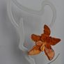 Marbled Orange 3D Tiger Lily Resin Earrings Image 9