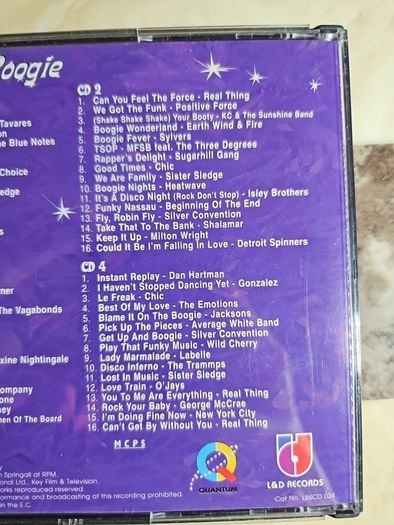 Step Back & Boogie 4CD Boxset