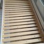 Good Solid White Shabby Style Wooden Single Bed Frame - Can Deliver Image 2