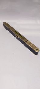 Vintage Edward Preston & Sons 9" Brass and Rosewood Spirit Level