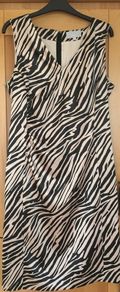Size 14 Ladies Black/Beige Dress by Inwear