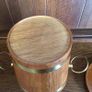 Mid  Century Retro Teak and Brass Ice Bucket Image 7