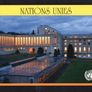 2009 United Nations Geneva (4) postcards showing View of the Office of the United Nations in Geneva both mint and used Image 2
