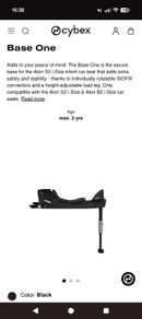 Cybex base one isofix