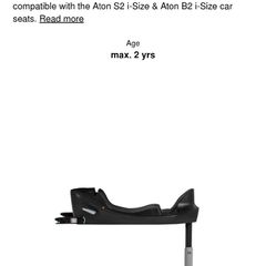 Cybex base one isofix
