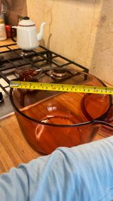 Glass saucepan