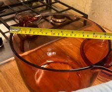 Glass saucepan