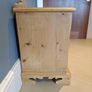 pine bedside cabinet 44cm w x 58 h Image 3
