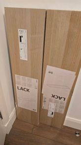 2x IKEA LACK Wall Shelves (110x26 cm)