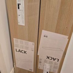 4x IKEA LACK Wall Shelves (110x26 cm)