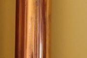 Antique Brass and copper pillar ornament