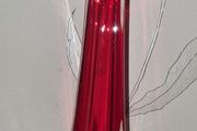 Vase Czech glass art Bohemia