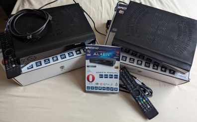 2x Amiko Alien 2 triple tuner