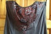 Beautiful Monsoon 100% Silk beaded dress