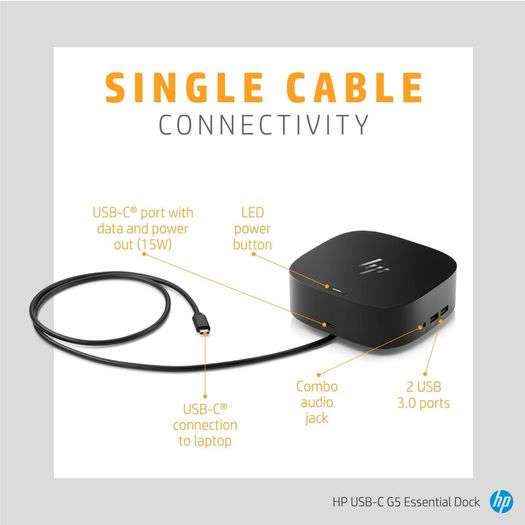 HP USB-C G5 Essential Dock