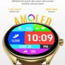 Smart Ultra Thin Sports Watch Calling Version With 2 Strap Image 5