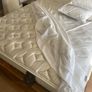 King size Bedframe and Mattress Image 2