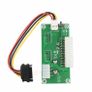 24Pin 20+4pin Dual PSU ATX Power Supply Adaptor Cable Card Image 2