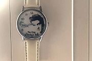 Elvis Wrist watch, White Strap