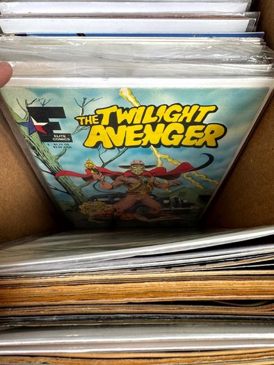 Indie Long Comic Box w 250 Comics for Sale