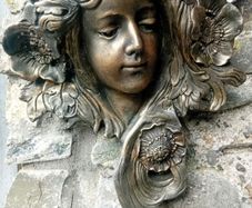 Art Deco outdoor planter