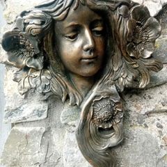 Art Deco outdoor planter