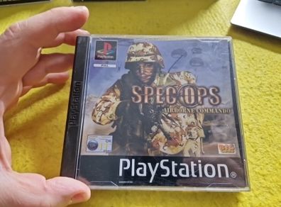 Spec Ops Airborne Commando PlayStation1 Ps1 PlayStation2 Ps2 Games Original