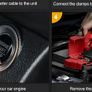 20000mAh 2500A Car Jump Starter 12V Dual USB Output LCD Image 8