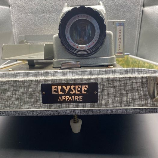 Vintage French Elysee Affaire Slide Projector 1950s 60s