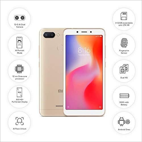 New Xiaomi Redmi 6A Smartphone Phone Xiaomi Mobile Phones Unlocked Android Google Play Redmi 6 Global Frimware