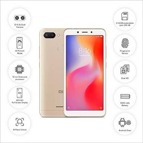 New Xiaomi Redmi 6A Smartphone Phone Xiaomi Mobile Phones Unlocked Android Google Play Redmi 6 Global Frimware