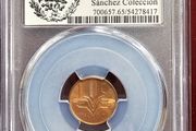 1952 MO Mexico 1 Centavo Sanchez Collection Gem PCGS