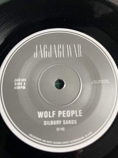 Wolf People. Silbury sands picture sleeve vinyl record single in vg+ condition