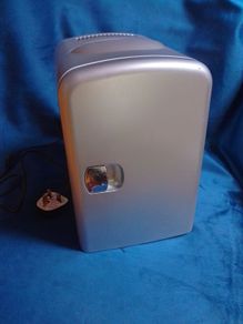 Can post mini 240v 12v fridge