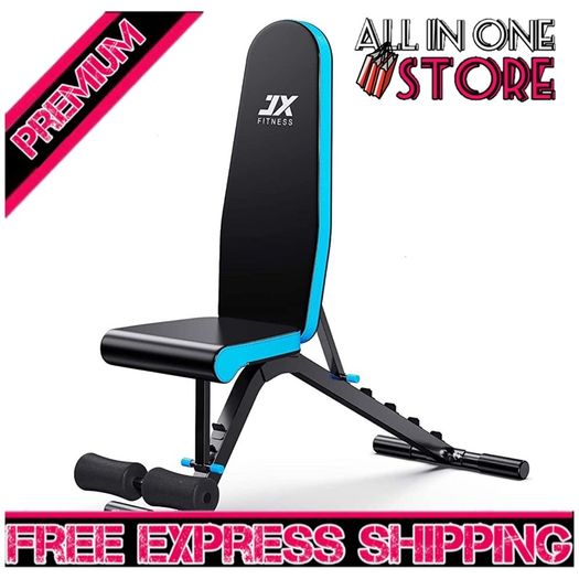 Adjustable Weight Bench Incline Decline Flat Workout Bench 90 Degree Upright Home Training Sit up Gym Bench (FREE SHIPPING)
