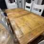 Solid Oak Extendable Dining Table & 6 dining chairs Image 4