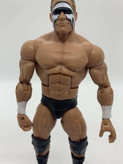 wwe elite series TNF then now forever Bash at the beach Sting , Macho man Randy savage & Lex Luger action figures