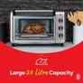 20L Oven 5-in-1 Rapid Hot Air Fryer, Mini Oven, Grill, Toaster, Warming Function, Timer, Energy Saving Image 7