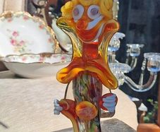 Mic Century Murano Clown Glass