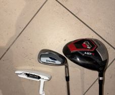 Beginner Golf Bundle Putter, Wedge & Driver