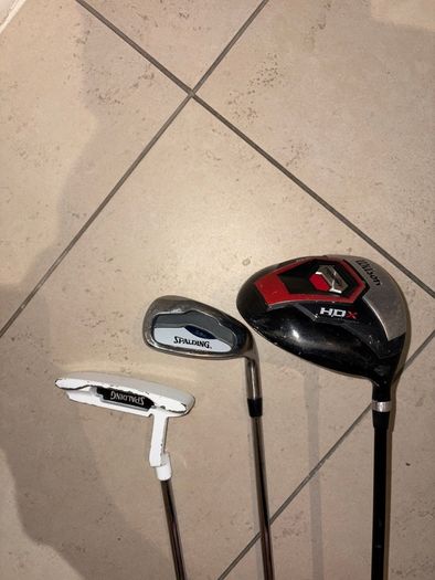 Beginner Golf Bundle Putter, Wedge & Driver