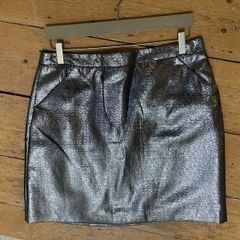 Marks and Spencer Silver Festival Party Skirt