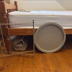 Round side table