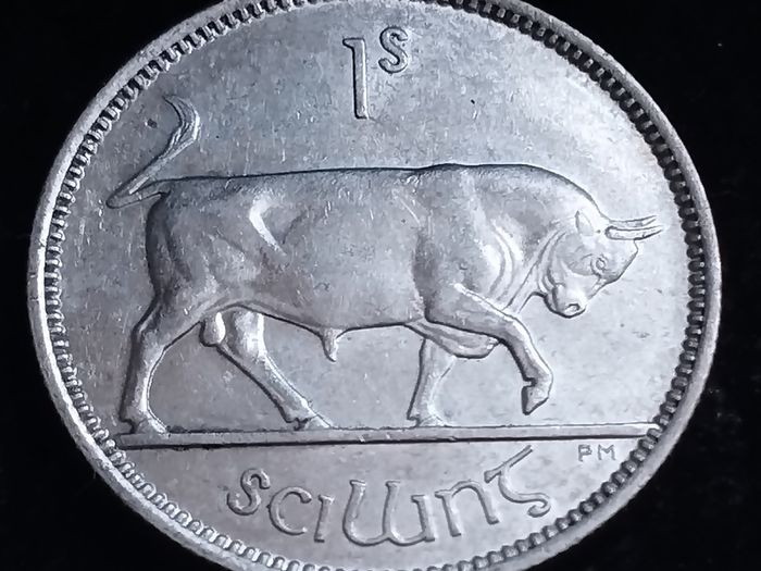 #863 - Ireland - 1942 - Shilling - Silver - KM.14