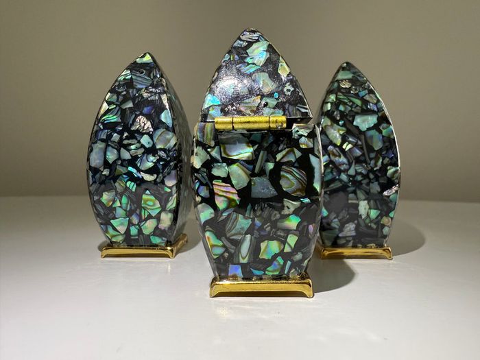 Paua Shell Trinket Boxes
