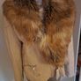 BNWT River Island beige blues faux leather jacket with fur collar size UK16 EU44 Postage included Image 3