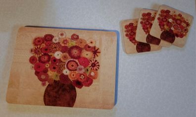 7 Place Mats & 3 Coasters (brand New).